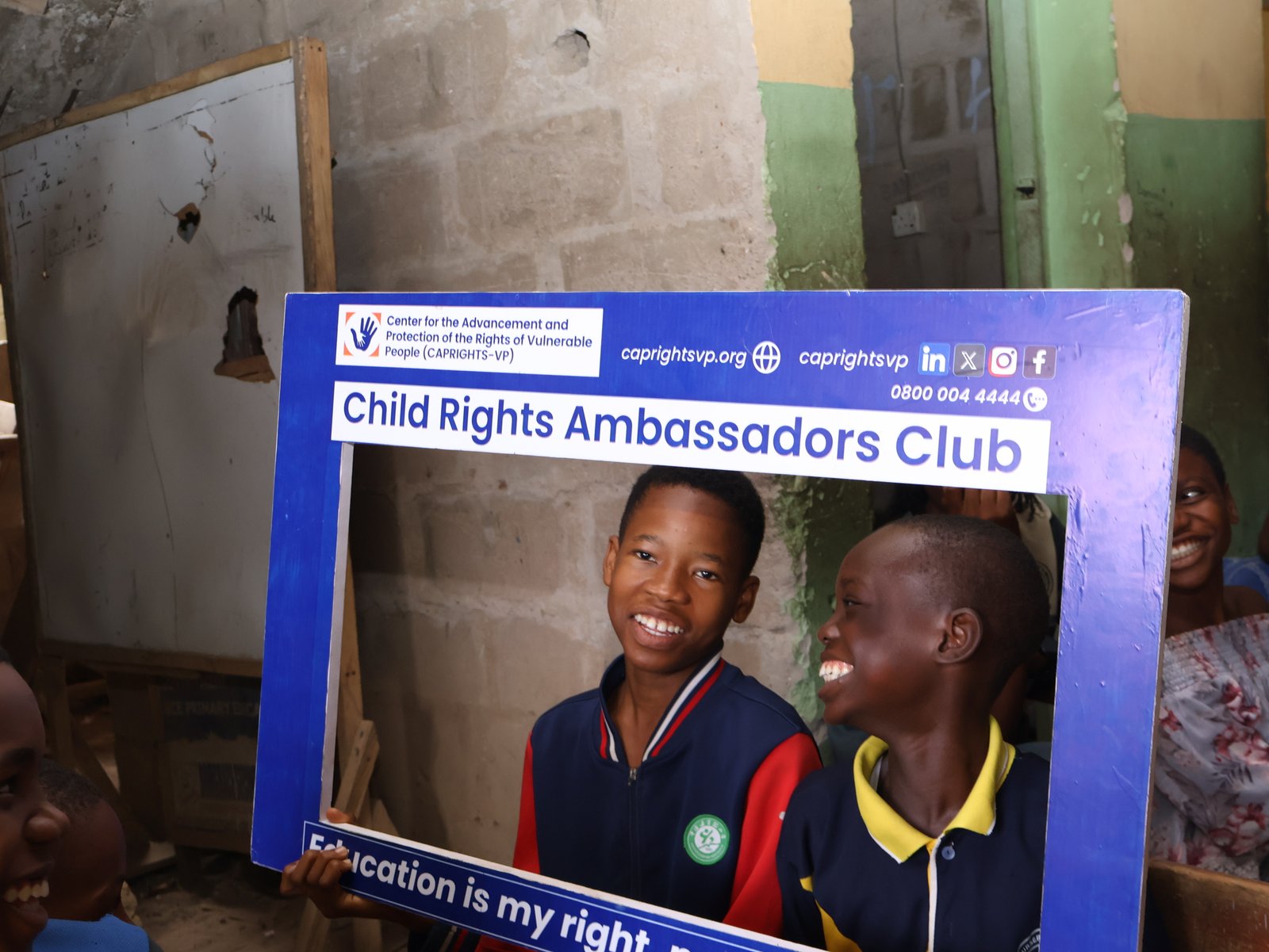 CAPRIGHTS-VP Advancing Child Rights Ambassadors Forum to Empower Student Leaders Across Lagos Schools
